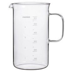 하리오 커피서버 겸용 계량컵, 클리어, 1개, 600ml