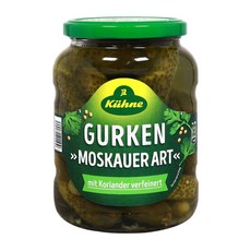 푸드올마켓_ 퀴네 모스카우어스타일 게르킨 670g /러시안스타일 오이피클, 1개