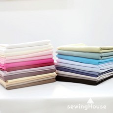 대폭 면60수 부드러운 호텔식 침구 원단 사틴 무지 24종, 407 와인, 1개