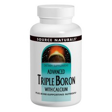 SOURCE NATURALS 三硼鈣膠囊, 1入, 120顆