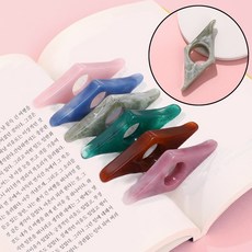 독서링 북홀더링 북링 독서템 책 고정 집게 용품 공시생 수험생 선물 책링 북마크 굿즈, 1개, 에메랄드