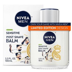 NIVEA MEN 센서티브 포스트 쉐이브 밤 VitaminPro 컴플렉스 함유 알코올 프리 애프터 쉐이브 밤 남성용 100ml(3.3온스) 병, NIVEA MEN 센서티브 포스트 쉐이브 밤, Vita, 1