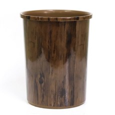 원목 휴지통 가정 사무실 화장실 오픈 쓰레기통 7L_ 20259877EA