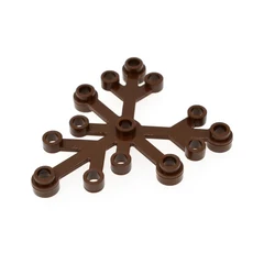 5x6 잎 DIY 빌딩 블록 벽돌 20/100pcs 어린이를위한 교육 플라스틱 장난감 호환 2417 선물, 02 20pcs, 02 Brown