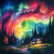 성인용 캔버스 초보자용 페인트 키트 페인팅 여성용 DIY 취미 프레임리스 1 개, LS3036, 20x20cm 8x8inch, LS3036, 1개