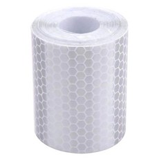 5cm x 100cm 자동차 반사 테이프 안전 경고 장식 스티커 반사경 보호 스트립 필름 자동 바이크 오토바이, [02] white