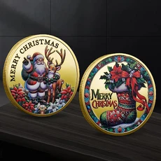 기념 주화 다채로운 행운의 고양이 동전 금도금 수집용 금속 컬렉션 풍수 장식, [07] A5