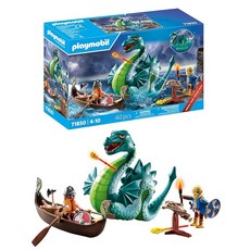 플레이모빌 Playmobil 바다 괴물과 바이킹의 전투 피규어