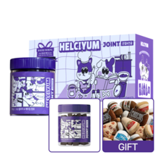 헬시얌 조인트 강아지 간식 관절 영양제 슬개골 탈구 예방 관절 강화 연골 보호 기능성 영양 간식, 1개, 120g, 뼈/관절강화