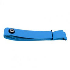 스포츠용 무선 심박수 모니터 가슴 벨트 스트랩 건강 모니터용 소프트 밴드, 색상: 1. Light Blue, 1개