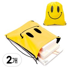 실내화 주머니 다용도 슈즈백 신발 가방 스마일 복조리 백팩