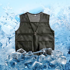 하루로 프리미엄 남녀공용 등산 낚시 메쉬 쿨 망사조끼