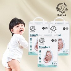 카이야 컴포트 에브리데이 프리미엄 기저귀 밴드형 남여공용, 소형(S), 168매