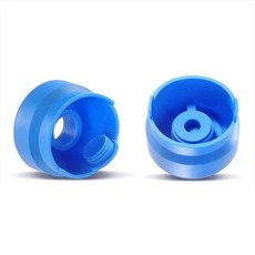 물통 뚜껑 냉온수기용 리필용 보관용 재사용 물병 교체용, 1개, A형 구멍 2개