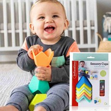 올몰 아기 유아 컵 공 연결쌓기장난감 10P 물놀이 컵쌓기놀이 유아교구