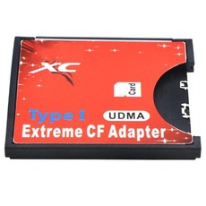 메모리 카드 어댑터 SDXC에서 표준 플래시 타입 I 카드 변환기 카드, one piece