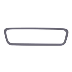 테슬라 모델 3 Y 2023 인테리어 액세서리 백미러 보호대 트림 실리콘 장식 프레임 화이트 핑크 스트립, 04 Grey