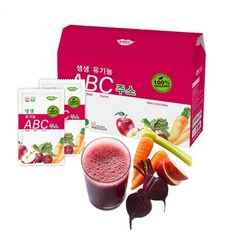 초록한입 유기농 ABC주스 100ml 21포 해독 쥬스, 상세페이지 참조