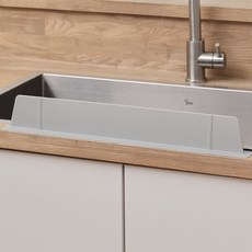 국산 실리콘 싱크대 물막이 자동흡착 그레이, 1개