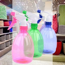 투명 분무기 500ml 1P 색상랜덤 화훼용품 살균소독기 스프레이 농약 청소 세제
