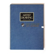 MARUMAN 藝術家素描本 F4 S54A-02 藍色, 詳見包裝