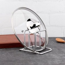 스텐 베이직 심플 조리 도구 올데이 거치대 냄비 뚜껑 ful2+8QVT