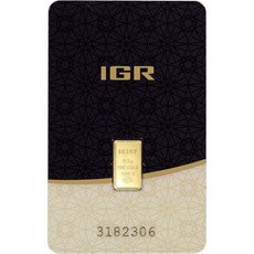 IGR 0.5克金條 (卡裝), 1個