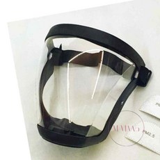 엠비아5 투명 안면 방호마스크 투명커버, 1개