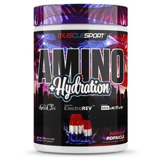 MUSCLESPORT 胺基酸補水愛國者冰棒, 1個, 360g