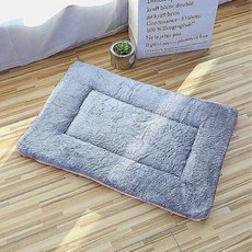 집 길고양이 급식소 겨울 매트 가을 고양이 담요 진돗개 두꺼운 강아지 실외, F. 연한 회색 단색부드럽고 두꺼움, B. M소형 및 중형4834 10캐티 이내