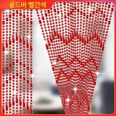 구슬 문발 현관 인테리어 비즈발 중국집 출입문, 대홍