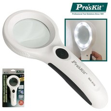 프로스킷 LED확대경 MA-019 3배 돋보기, 1