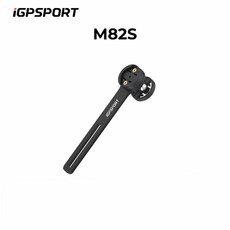 iGPSPORT M82S 아웃 프런트 자전거 마운트, 블랙, 1개