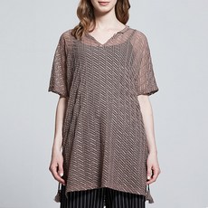 올리비아로렌 롱기장 커버업 티셔츠__VOBASTF7161