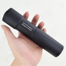 DTK-4 소음기 합금 14mm 역나사 (BK/DE), 1개, 샌드