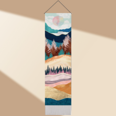 산수화 패브릭 포스터 세로형 ALLBANGMALL, 옵션 03