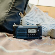 SANGEAN山進 MMR-99 藍牙防災收音機 FM/AM IP55防水防塵 太陽能手搖充電 LED手電筒