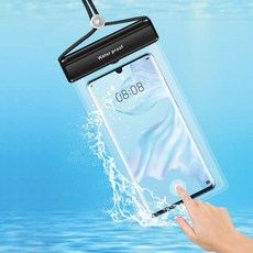 J TORY STORE 手機防水殼TPU觸控防水包堅固的掛繩, 1個