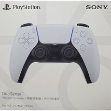 듀얼 센스 티엠 무선 컨트롤러, CFI-ZCT1G(화이트), 1개