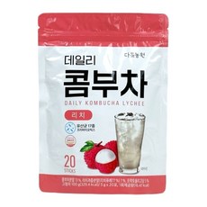 다농원 康普茶 荔枝口味 含益生菌 促進消化 獨立包裝方便攜帶