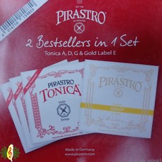 PIRASTRO Tonica & Gold Label 小提琴弦套弦 德國製 手工弦, 1個