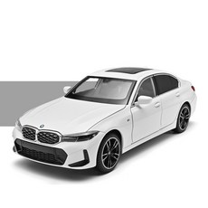 BMW 3시리즈 7세대 1대24 1:24 자동차 미니카 모형 다이캐스트 꿈꾸는다락방, 화이트