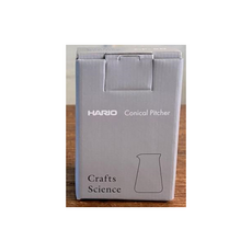 HARIO 耐熱量杯 三角錐瓶 日本製 精準量測 冷熱飲皆宜 廚房料理好幫手, 透明, 1個, 50ml