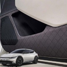 EV6 도어커버 스웨버 스크래치방지, 다크그레이, 다크그레이, 선택:다크그레이