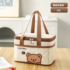 卡通鋁箔保冷袋 保溫袋 便當袋 加厚防水手提飯盒袋 野餐袋, 1個