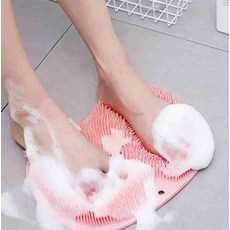 완자마켓 발바닥 실리콘 솔 발바닥브러쉬 발씻기, 블루