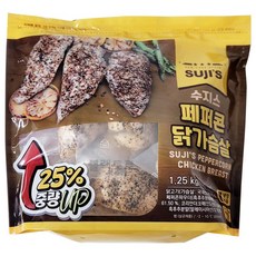 수지스 페퍼콘 닭가슴살 1kg 냉장, 1개