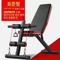 디클라인 벤치 홈짐 기구 홈트 헬스의자 접이식 멀티, 표준형 접이식