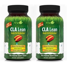 Irwin Naturals CLA Lean Body Fat Reduction - Helps Reduce Body Fat & Increase Muscle Tone - 80 Liq