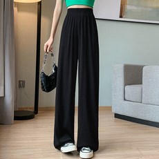 寬鬆顯瘦百褶長褲